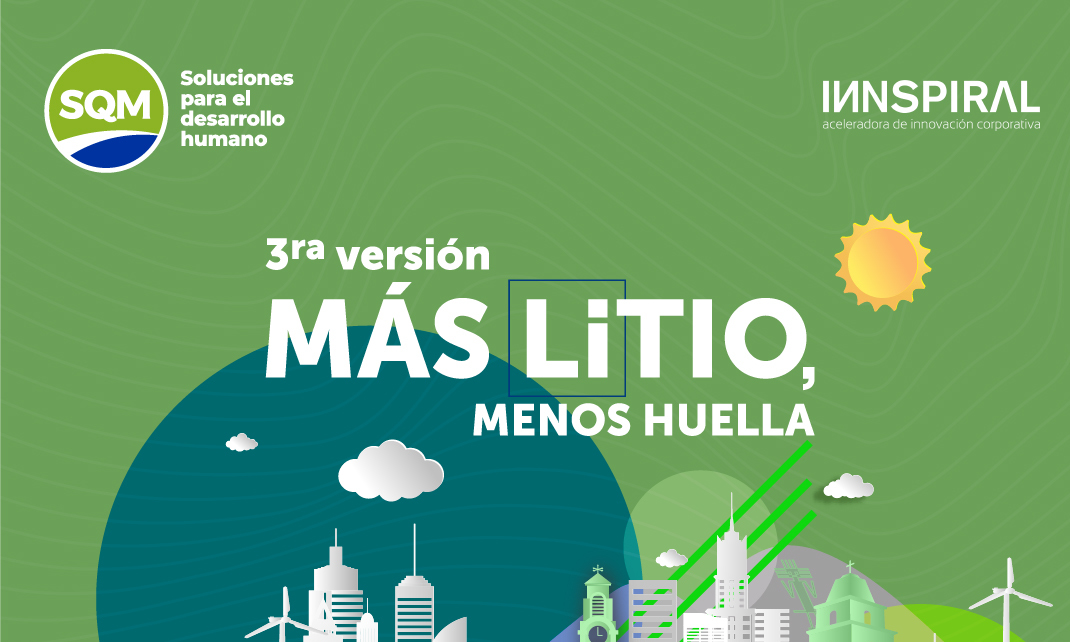 SQM lanza la tercera versión de su convocatoria de innovación abierta Más Litio, Menos Huella