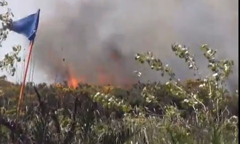 Se mantiene alerta amarilla en la comuna de Palena por los incendios forestales
