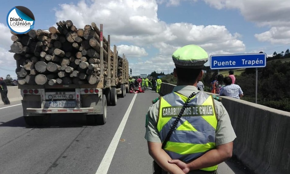 Joven trabajador de la ruta del canal  muere tras impacto de camión 