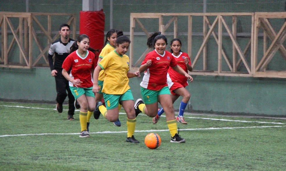 Menores se midieron en futsal en los Juegos Predeportivos Escolares