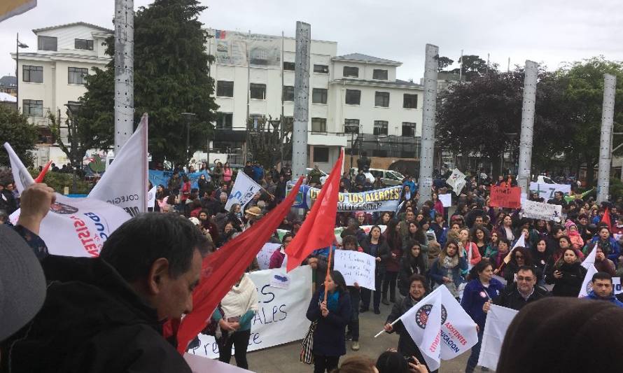 Paro Nacional Activo congrega marcha de 2 mil quinientas personas en Puerto montt
