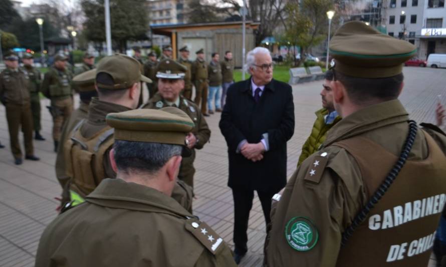  Intendente Jürgensen y Carabineros llaman a ser responsables y evitar accidentes de tránsito durante la fiesta de año nuevo  