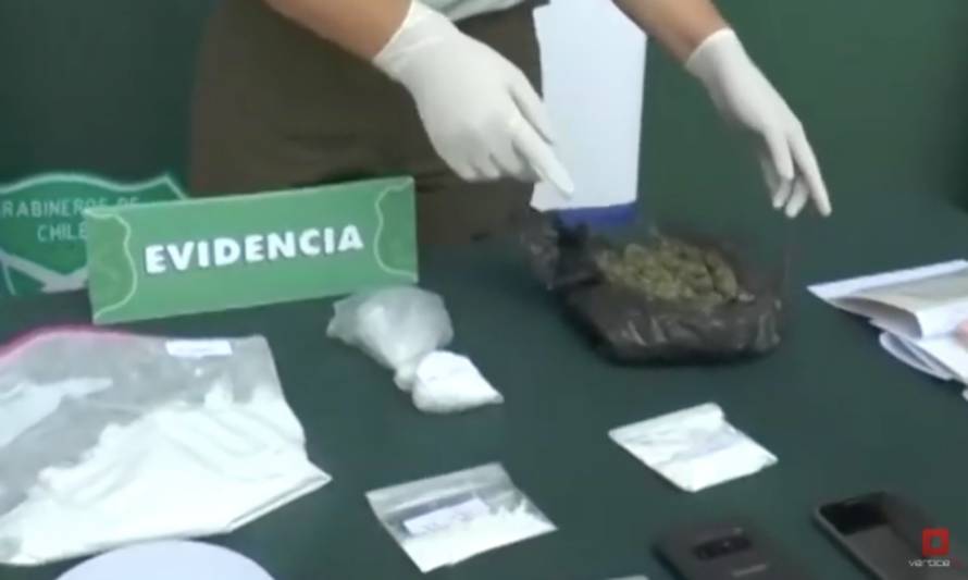 Decomisan más de 5 kilos de estupefacientes en operativo