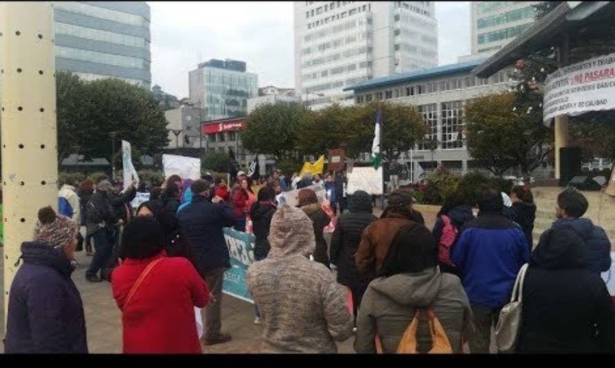 En Puerto Montt marcharon contra los medidores inteligentes