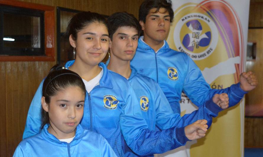 Karatecas de Puerto Montt dirán presente en torneo USA OPEN 2109