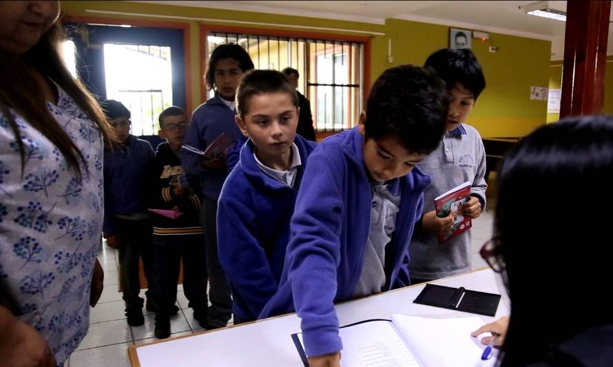 Escuela rural La Paloma realiza inédita elección de centro de estudiantes