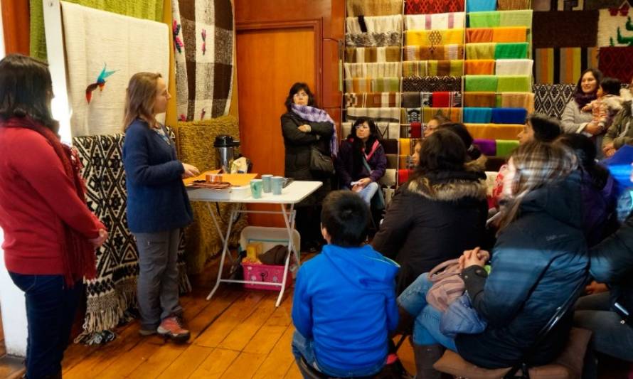 Artesanías de Chile y Ministerio del Trabajo capacitarán a artesanas de zonas rurales de la región de Los Lagos