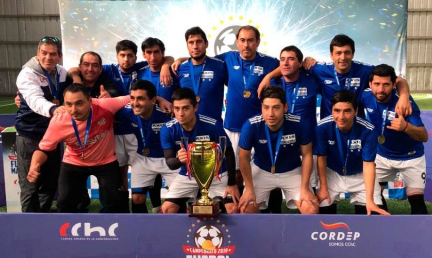 Axis se corona campeón de Fútbol Maestro en Puerto Montt