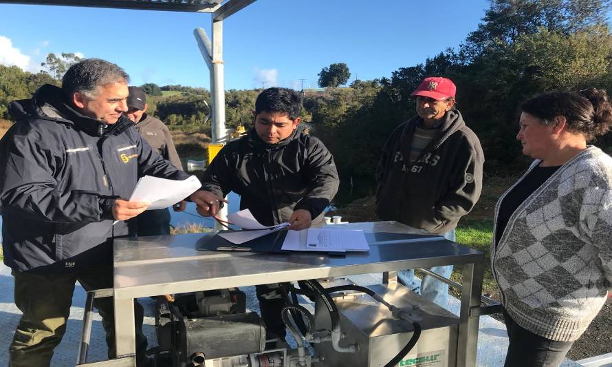  Apoyan cultivo de ostras en Chiloé