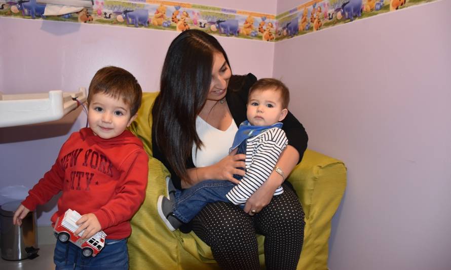 Juzgados de La Unión y Osorno inauguran salas de lactancia y protección de niños