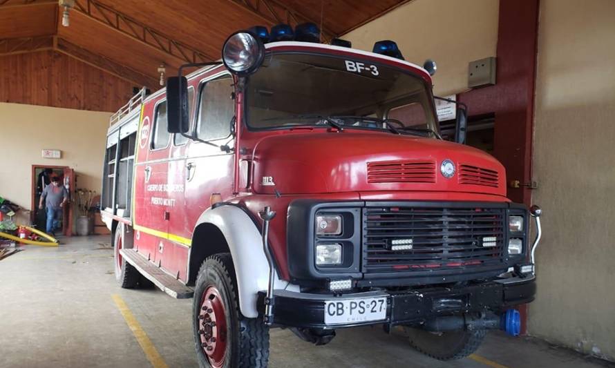 Bomberos de San Pablo gestionó carro de emergencia para Quilacahuín