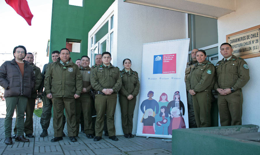 Carabineros de Chiloé se preparan para la atención de víctimas de violencia