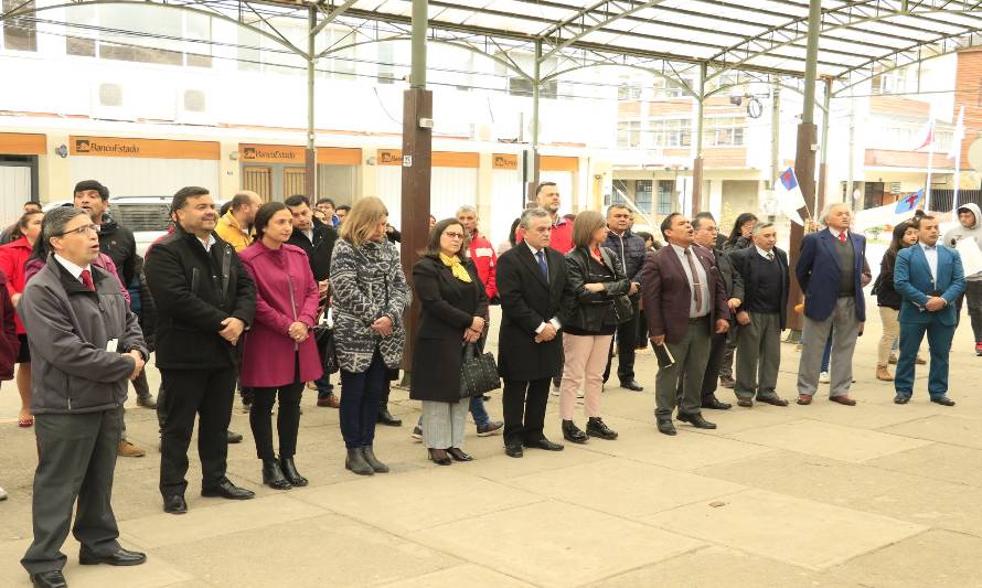 Consejo de Pastores conmemoró con oración pública en pérgola de calle techada Santa Rosa el Día de las Iglesias Evangélicas y Protestantes