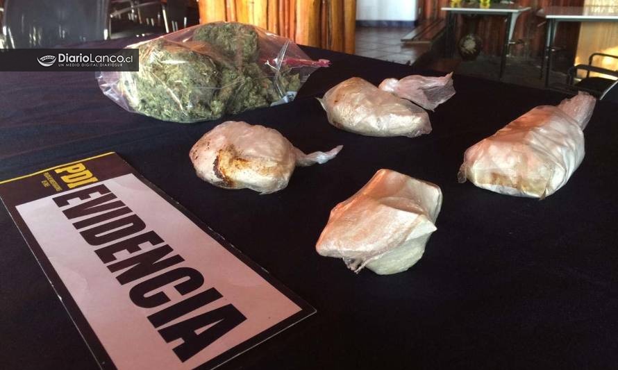 "Gohan", perrito PDI, descubrió casi 1 kilo de droga destinada a Puerto Montt