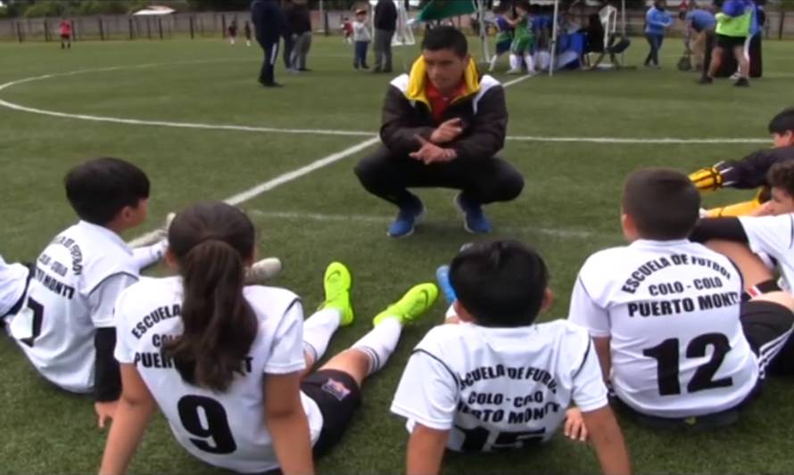 Campeonato de fútbol kids en Maullín.