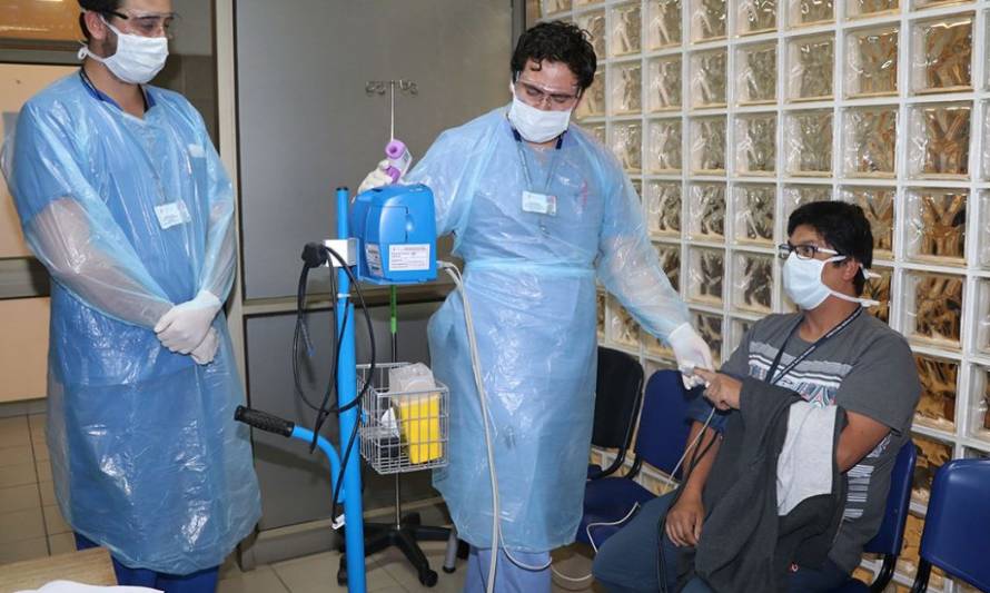 Realizan simulacro por caso sospechoso de coronavirus en red asistencial de Osorno