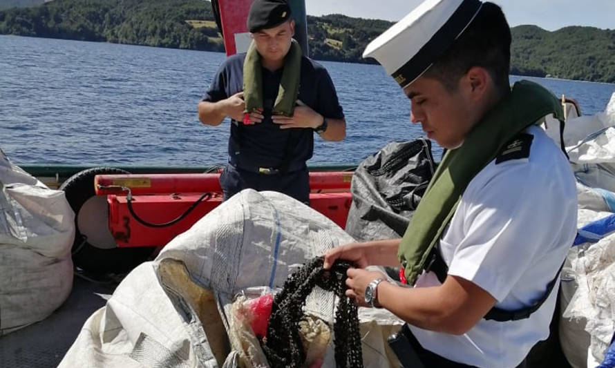 Armada y Sernapesca incautaron 7 toneladas de Recurso Semilla de Choritos en Queilen