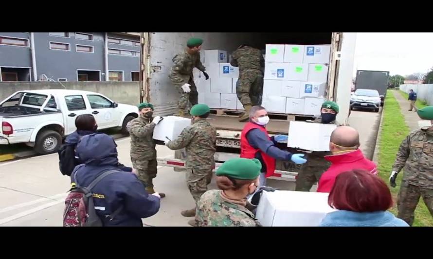 Gobierno ya ha entregado cerca de mil canastas en la Provincia de Llanquihue