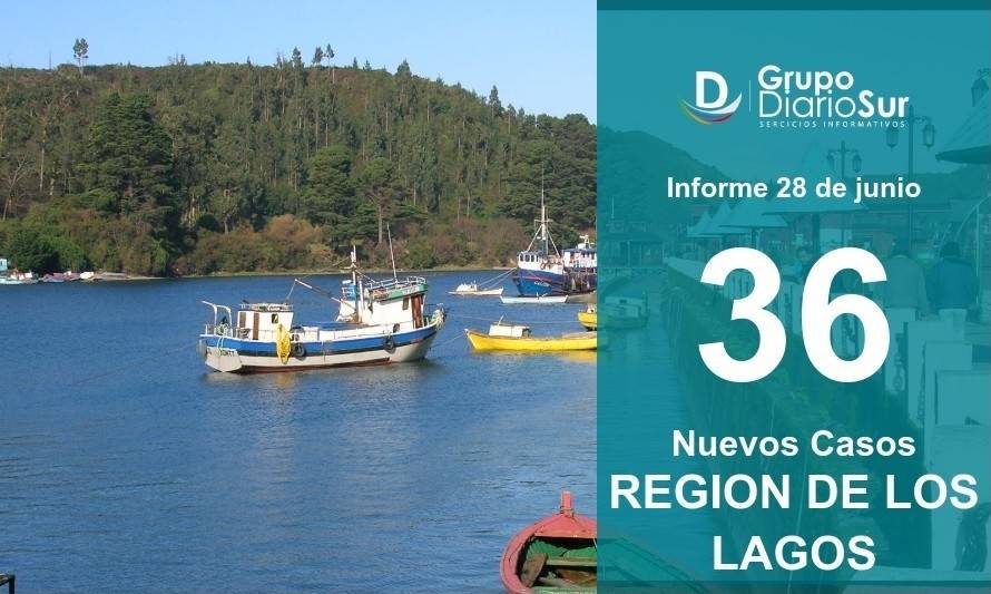 Covid-19 sigue avance en la región de Los Lagos: 36 nuevos casos