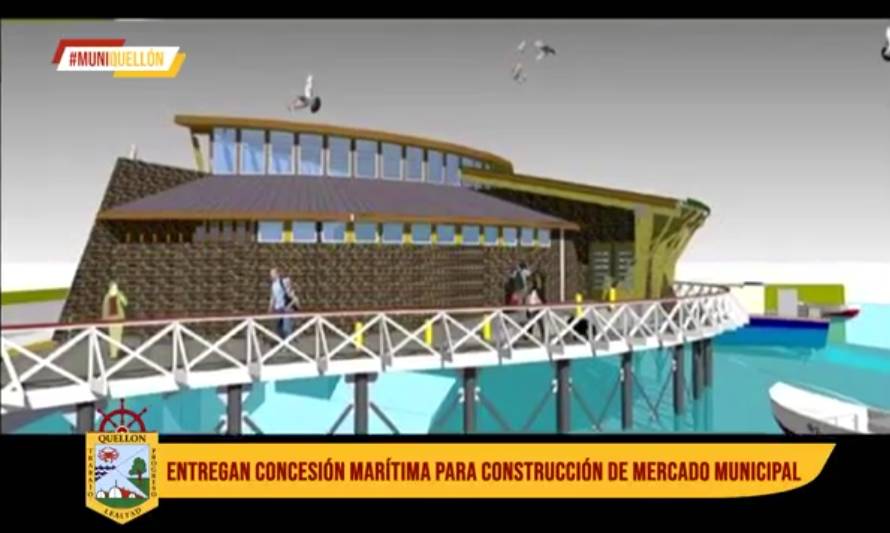 Quellón cuenta con concesión marítima para construcción de futuro Mercado Municipal 