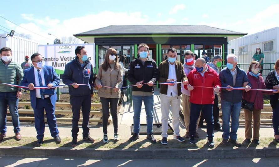 En Castro inauguraron la primera Clínica Veterinaria Municipal de la región