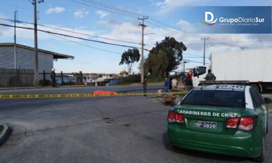 Adulta mayor fallece al ser atropellada en Ancud