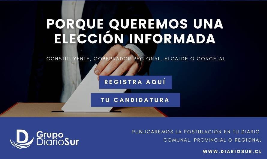 Grupo DiarioSur lanza Registro de Candidatos a Elecciones Abril 2021 