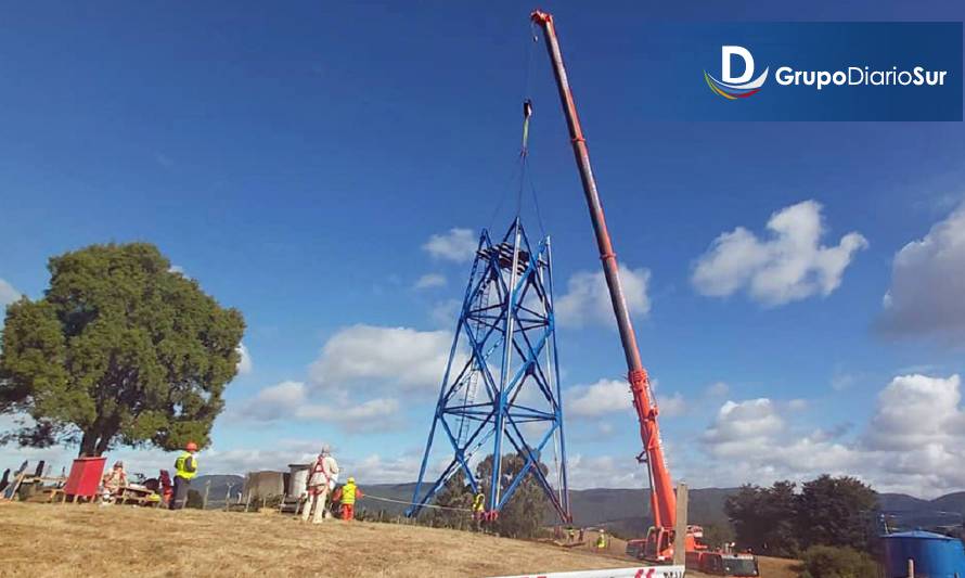 Chonchi: Avanza proyecto de Agua Potable Rural de Curaco Vilupulli