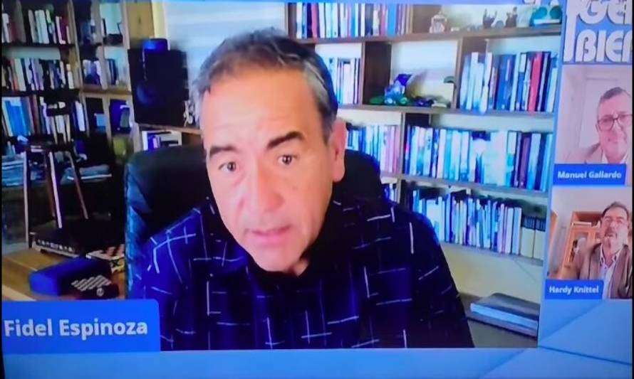 "Yo no puedo poner las manos al fuego por nadie" - Fidel Espinoza en Agenda Abierta