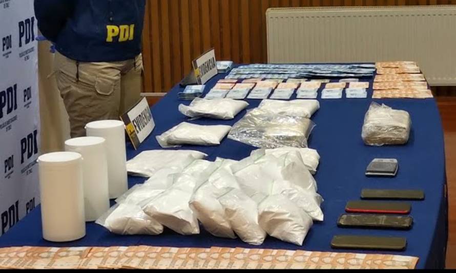 Incautan más de 140 millones de pesos en droga