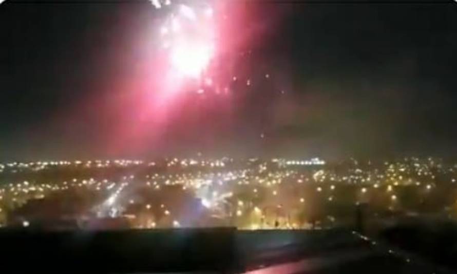 Disparos y fuegos artificiales se escucharon en Puerto Montt