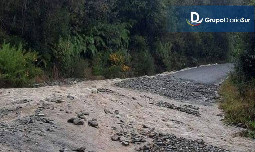 Onemi monitorea efectos de sistema frontal en Los Lagos