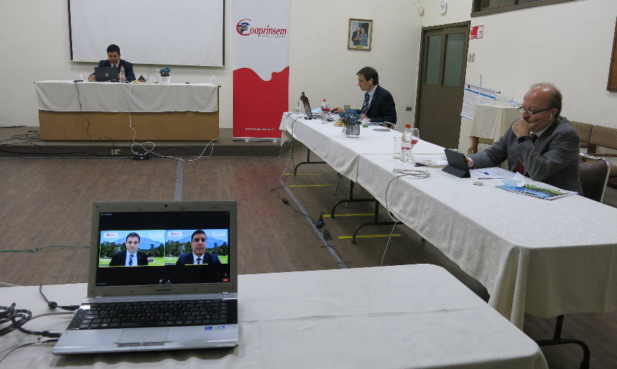 Cooprinsem realizó de manera virtual su Asamblea de Socios 2021
