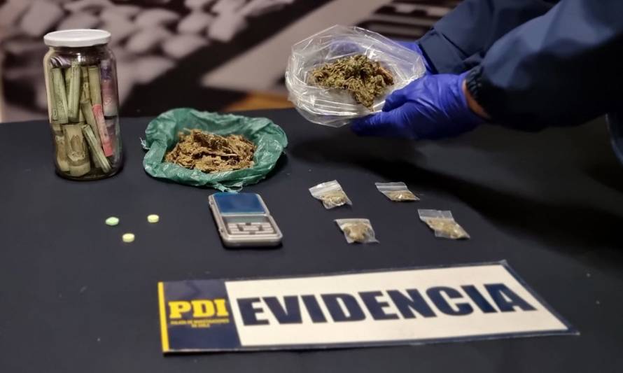 PDI detiene a sujeto por microtráfico de drogas