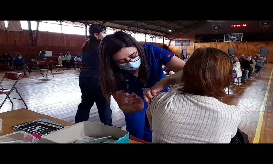 Ancud alcanzó el 71 por ciento de población objetivo vacunada