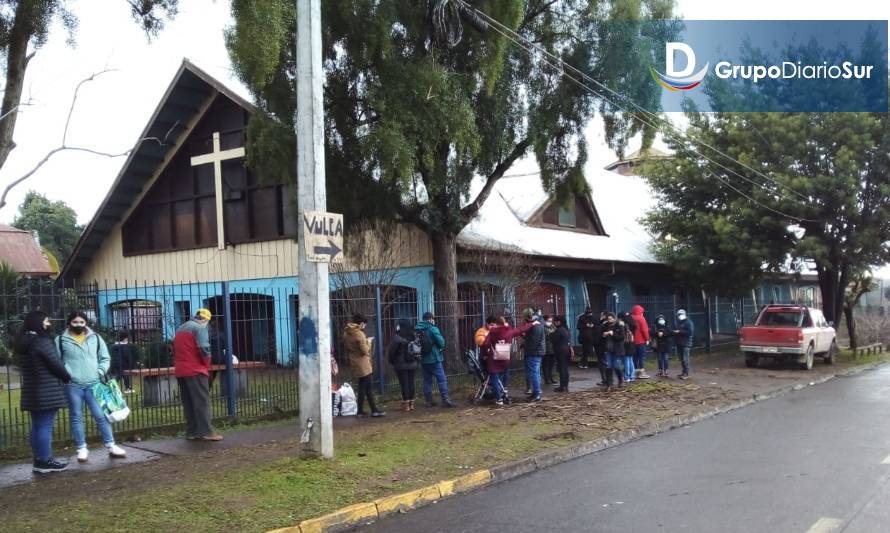 Repudian agresiones sufridas por tens en vacunatorio de Osorno