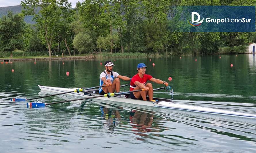 Sanhueza está listo para ir a remar a Tokyo