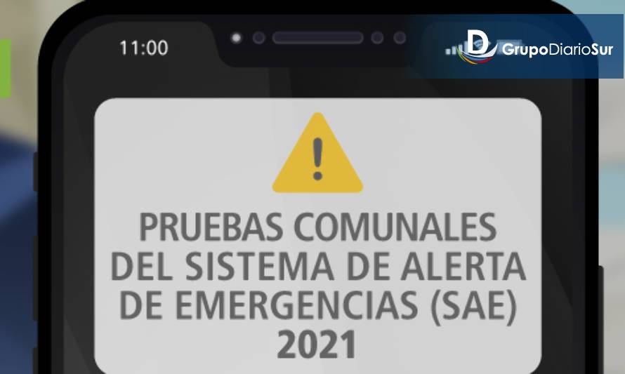 Onemi: Este jueves a las 11.00 horas es la "Alerta Sonora" 