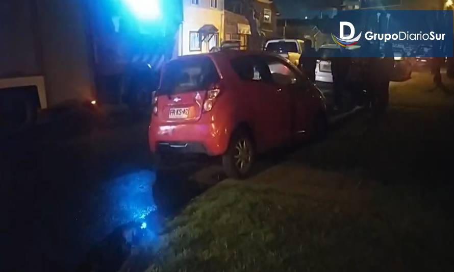 Choque entre dos vehículos deja a mujer lesionada en Osorno