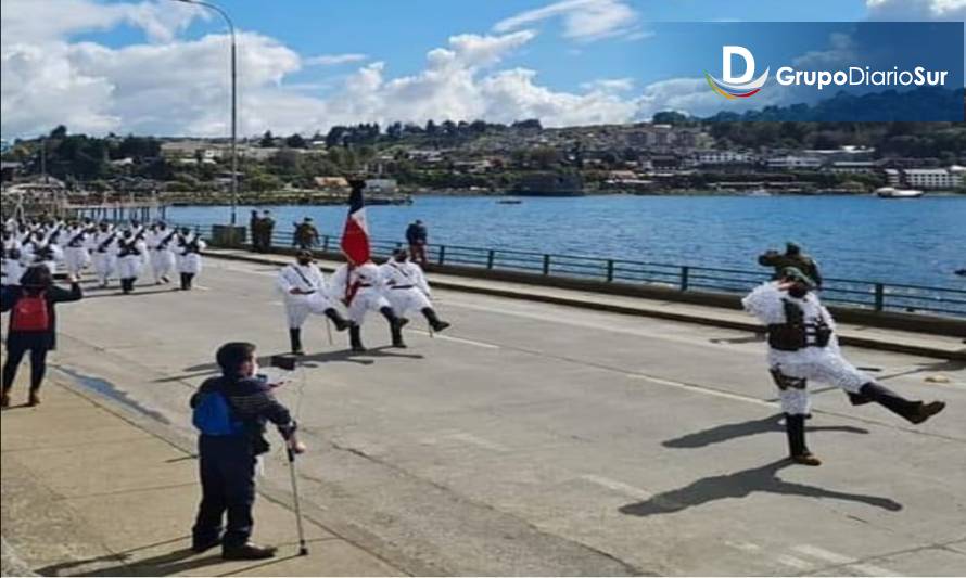 Impecable desfile cívico militar se realizó en Puerto Varas 