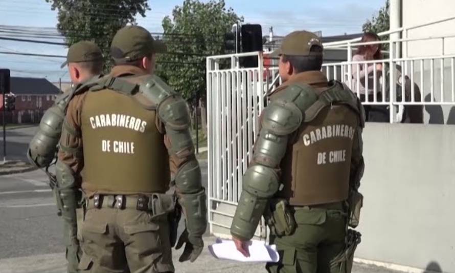 Carabineros dio de baja a subteniente condenado que lanzó lacrimógena