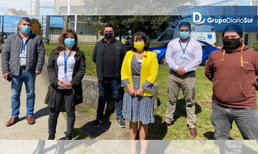 Médicos de la Araucanía cooperan con servicios de urgencia de Chiloé