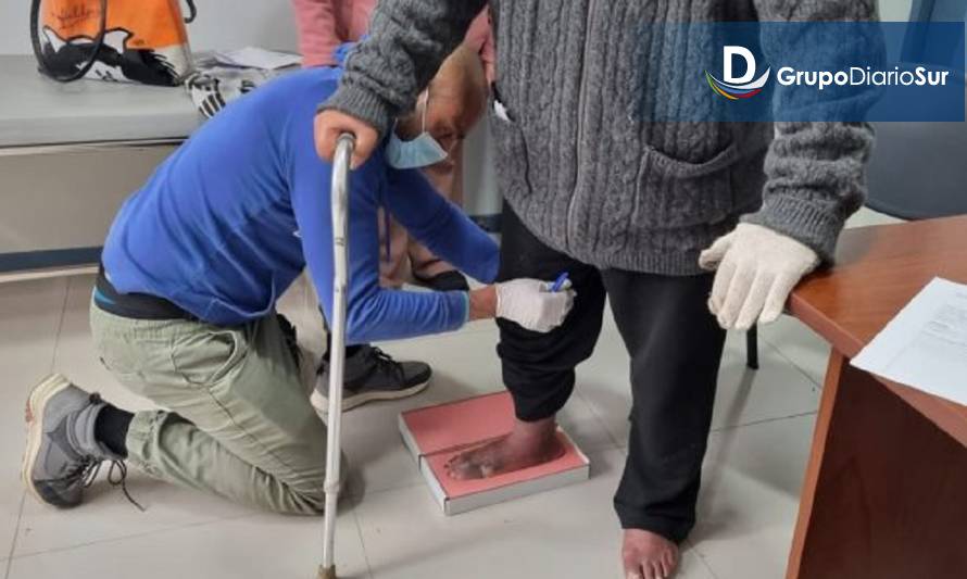 Beneficiarán con calzado ortopédico a 36 pacientes diabéticos  de Chiloé
