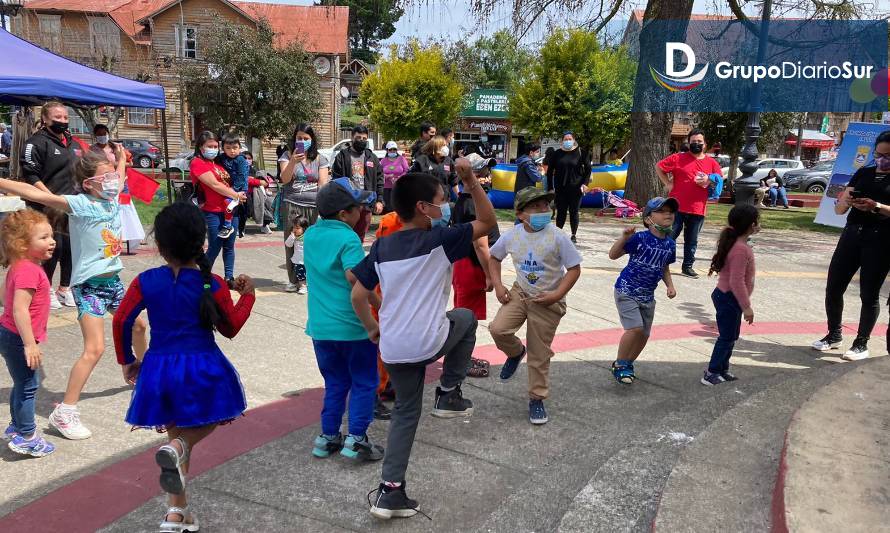 Menores de Puerto Octay participaron en un encuentro de formación motora 