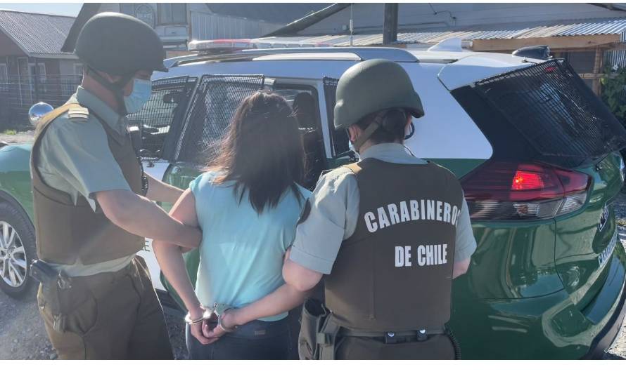 Una de las personas detenidas