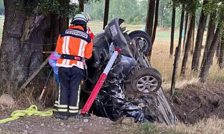 Frutillar: En accidente de tránsito murió carabinero y bombero 