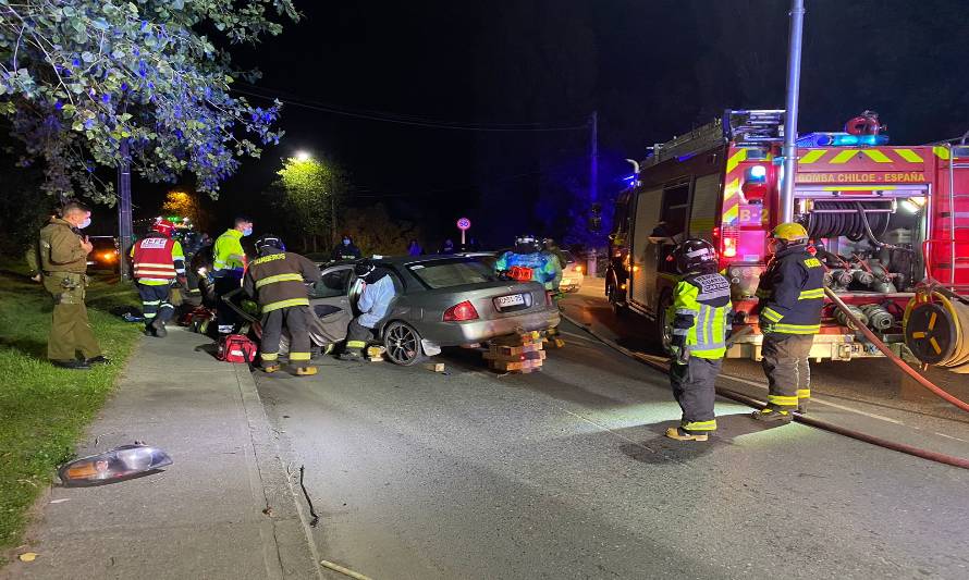 Dos accidentes de tránsito se produjeron en las últimas horas en Chiloé