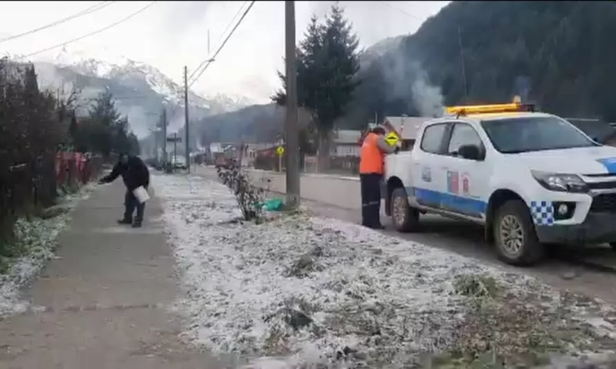 Provincia de Palena en Alerta por temperaturas bajo cero