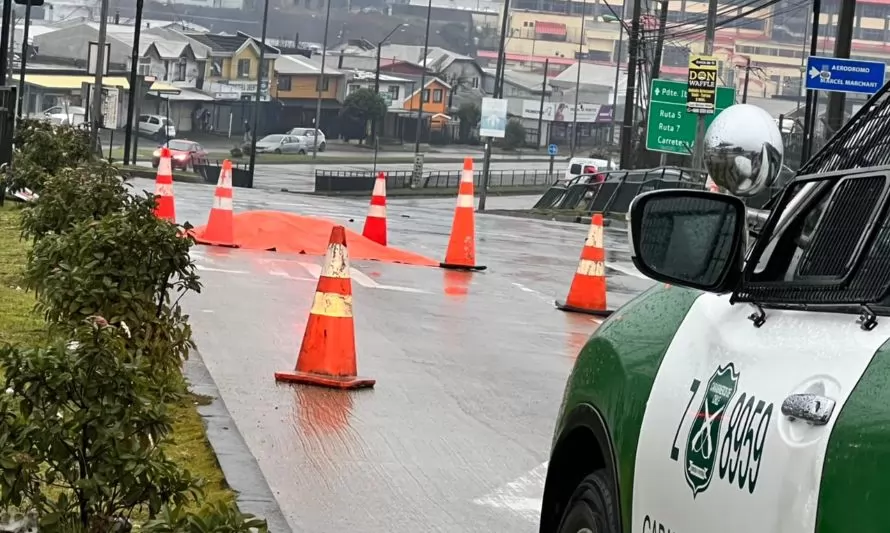 Buscan a conductor que atropelló y provocó la muerte de hombre adulto en acceso a Valle Volcanes