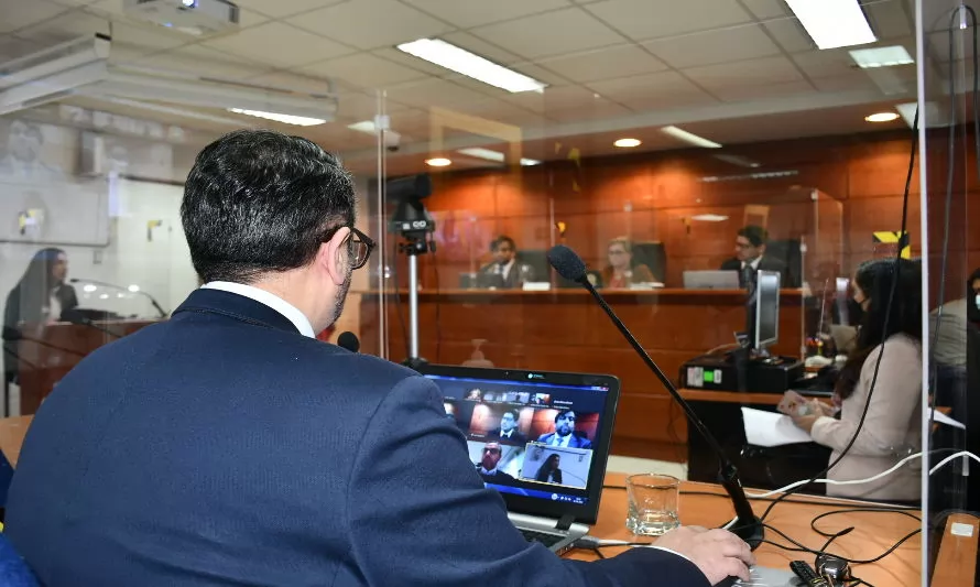Tribunales penales de Puerto Montt realizan simulación de juicio de la ley de entrevistas videograbadas